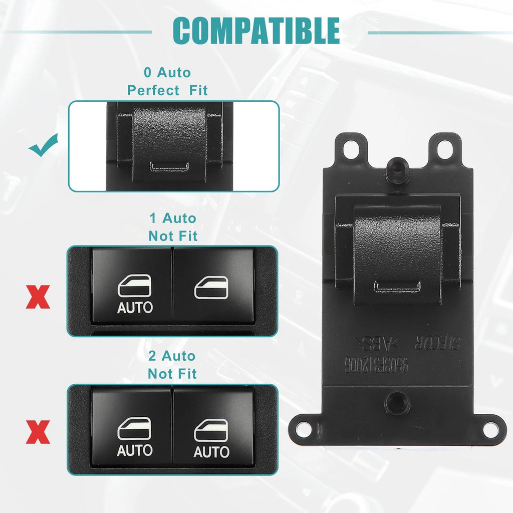 Passenger Side Power Window Switch for Honda Civic (2012–2015) 35760-TF0-00