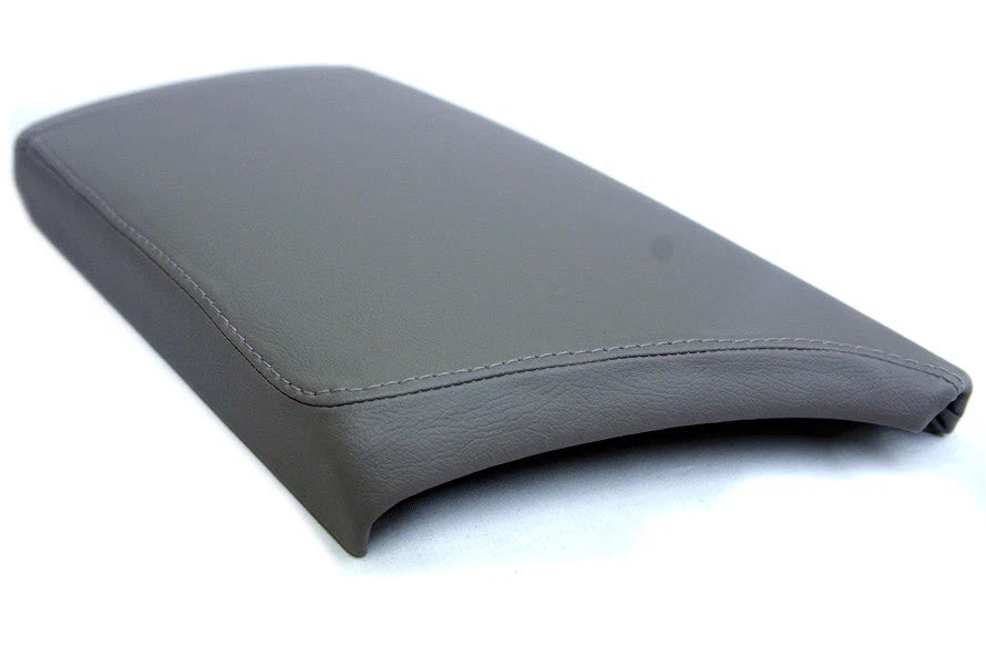 Center Console Armrest Cover for Cadillac CTS (2015–2019) Gray PVC Leather
