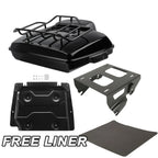 Razor Trunk Backrest Solo Mount Base Plate for Harley Touring (2014–2025)