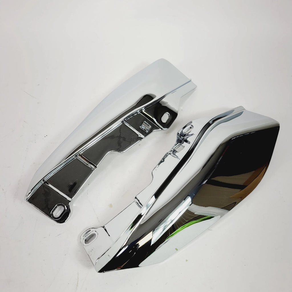Chrome Air Deflector Heat Shield for Harley Tri Electra Road Glide (2009–2022)