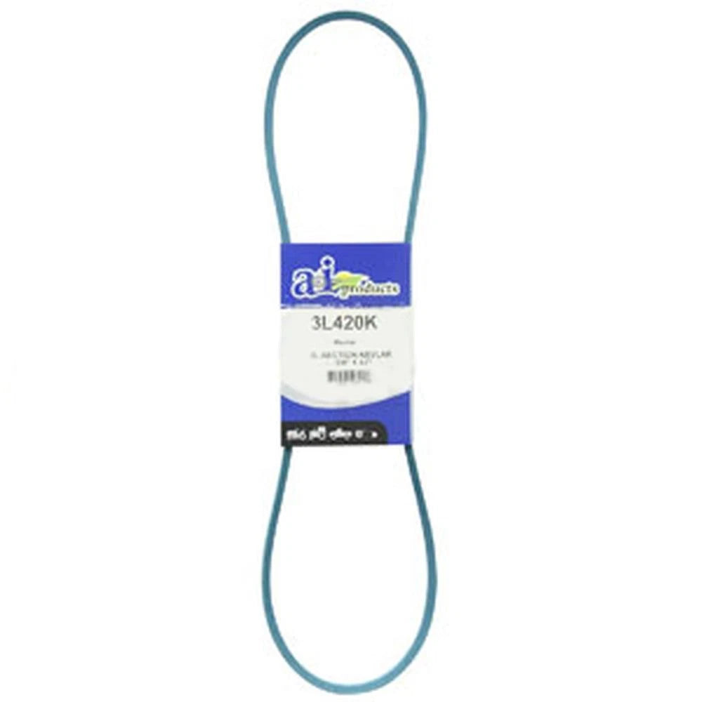 A-3L420K-AI Aramid Blue V-Belt for 3/8" X 42"