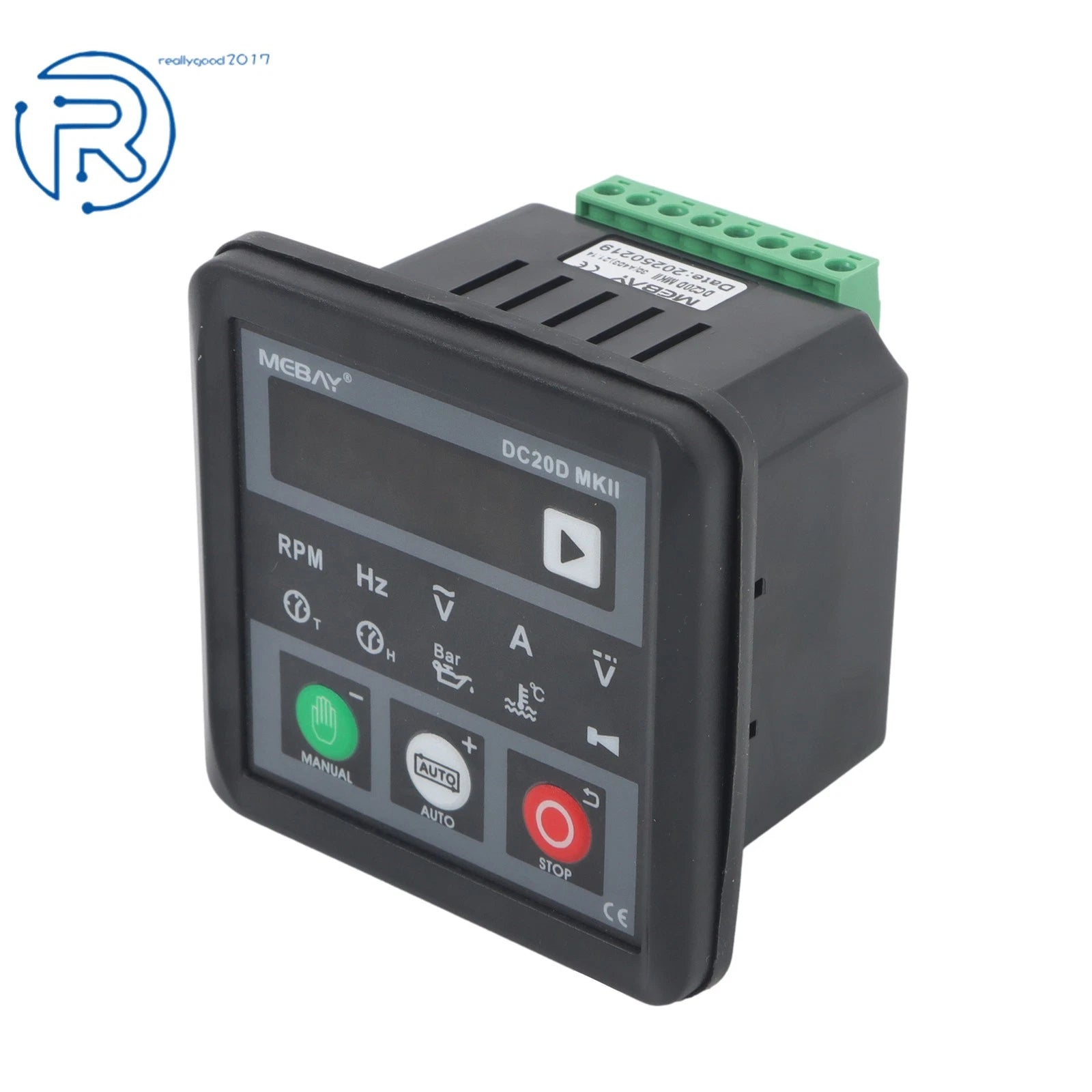Auto Start Display Control Panel for DC20D MKII