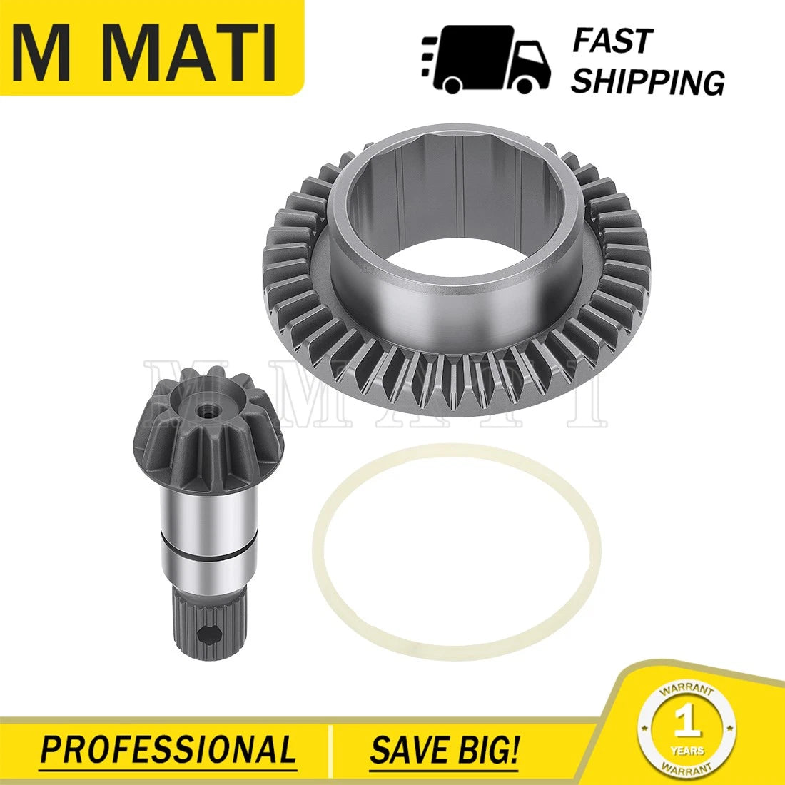 Front Differential Ring Pinion Gear for Polaris RZR Ranger Sportsman (570–900)