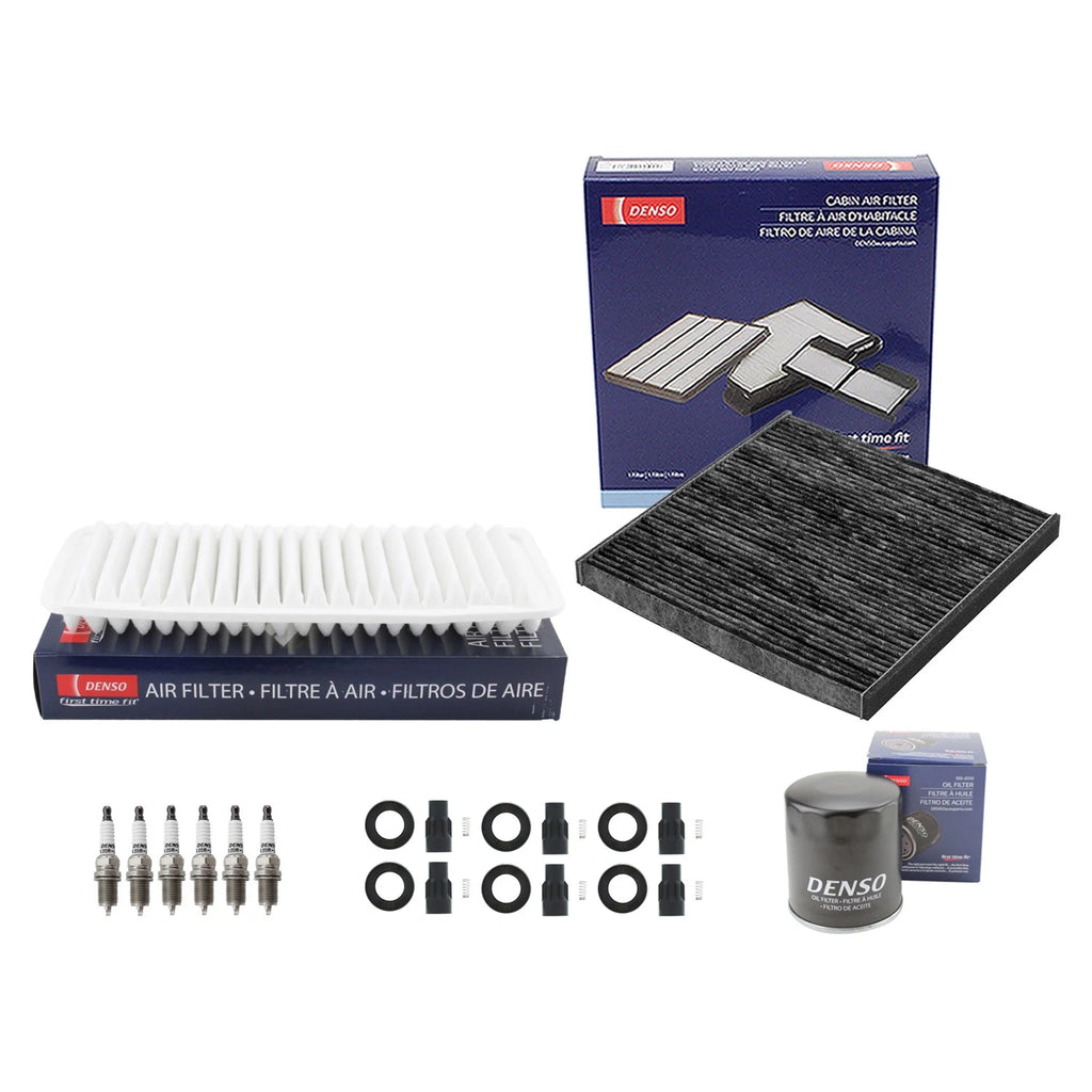 Tune Up Kit 6 Spark Plugs & Boots for Lexus RX400h (2006–2008)