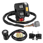 Handlebar & Key Switch for Honda Rancher 350 ES TRX350TE TRX350FE (2000–2005)
