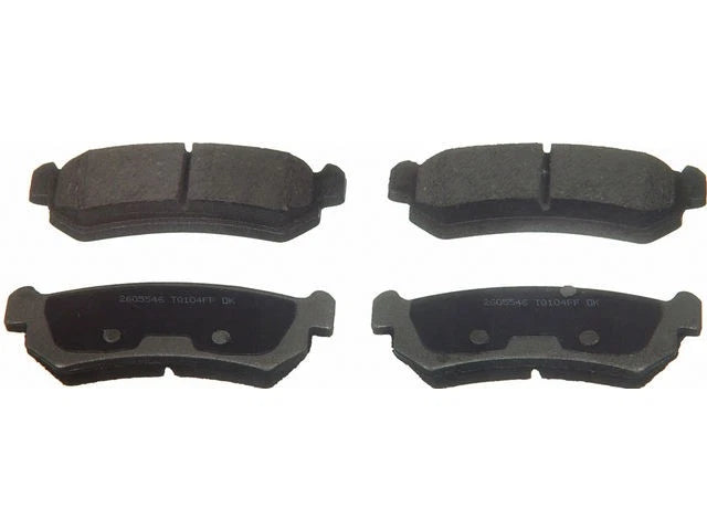 Rear Brake Pad Set for Suzuki Reno (2005–2006) MW154PD