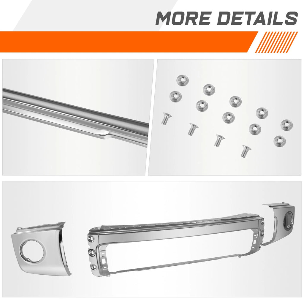 Front Bumper Brush Grill Guard for Mercedes M-Class W164 (2006–2011)