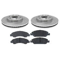 Front Brake Kit Set of 4 for Silverado Sierra Yukon (330mm Disc Rotors)