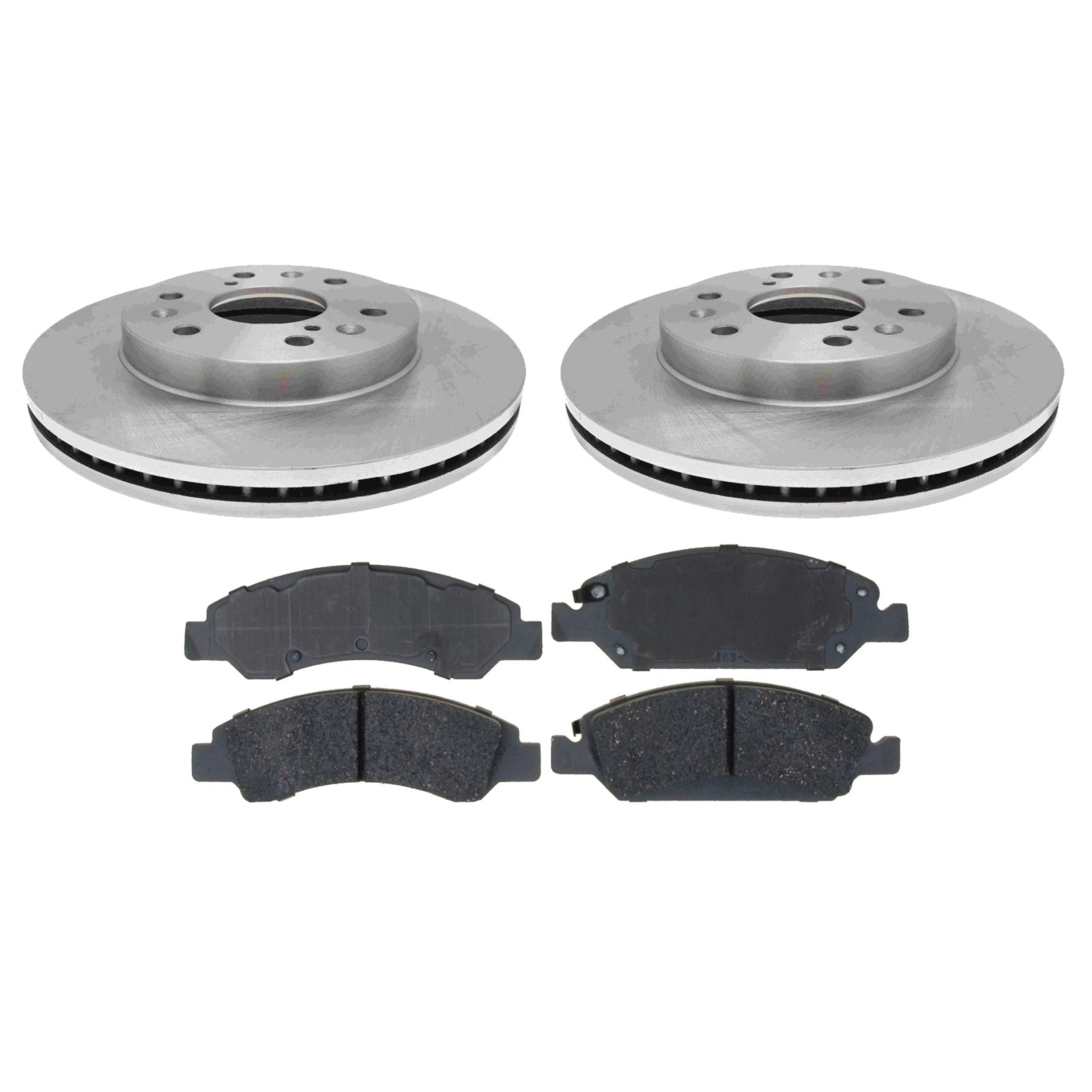 Front Brake Kit Set of 4 for Silverado Sierra Yukon (330mm Disc Rotors)