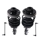 Front Strut Set with Sway Bar Links for Chrysler Town & Country, Dodge Caravan (2001–2007)