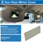 Sun Visor Mirror Cover for Buick Envision (2014–2021) No. 23196443 Light Beige