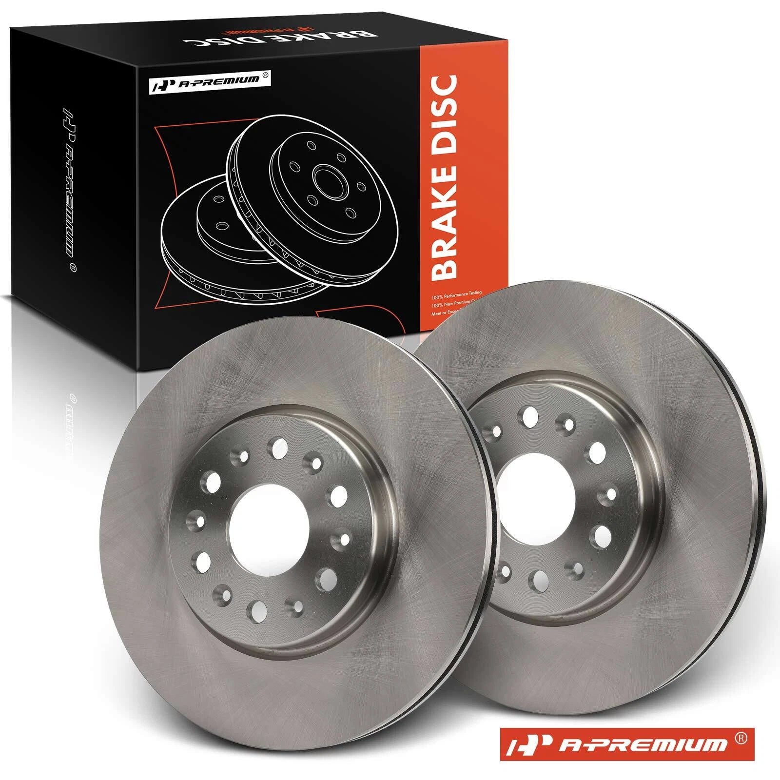 Front Disc Brake Rotors for Chevrolet Traverse (2018–2023) 321mm