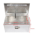 Aluminum Underbody Tool Box for Truck Trailer Pickup (20"x12"x9.5")