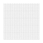 500Pcs 0.8mm Plastic Welding Wave Staples