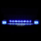 3Pcs Blue LED Cab Roof Running Light for Silverado Sierra (2002–2007)