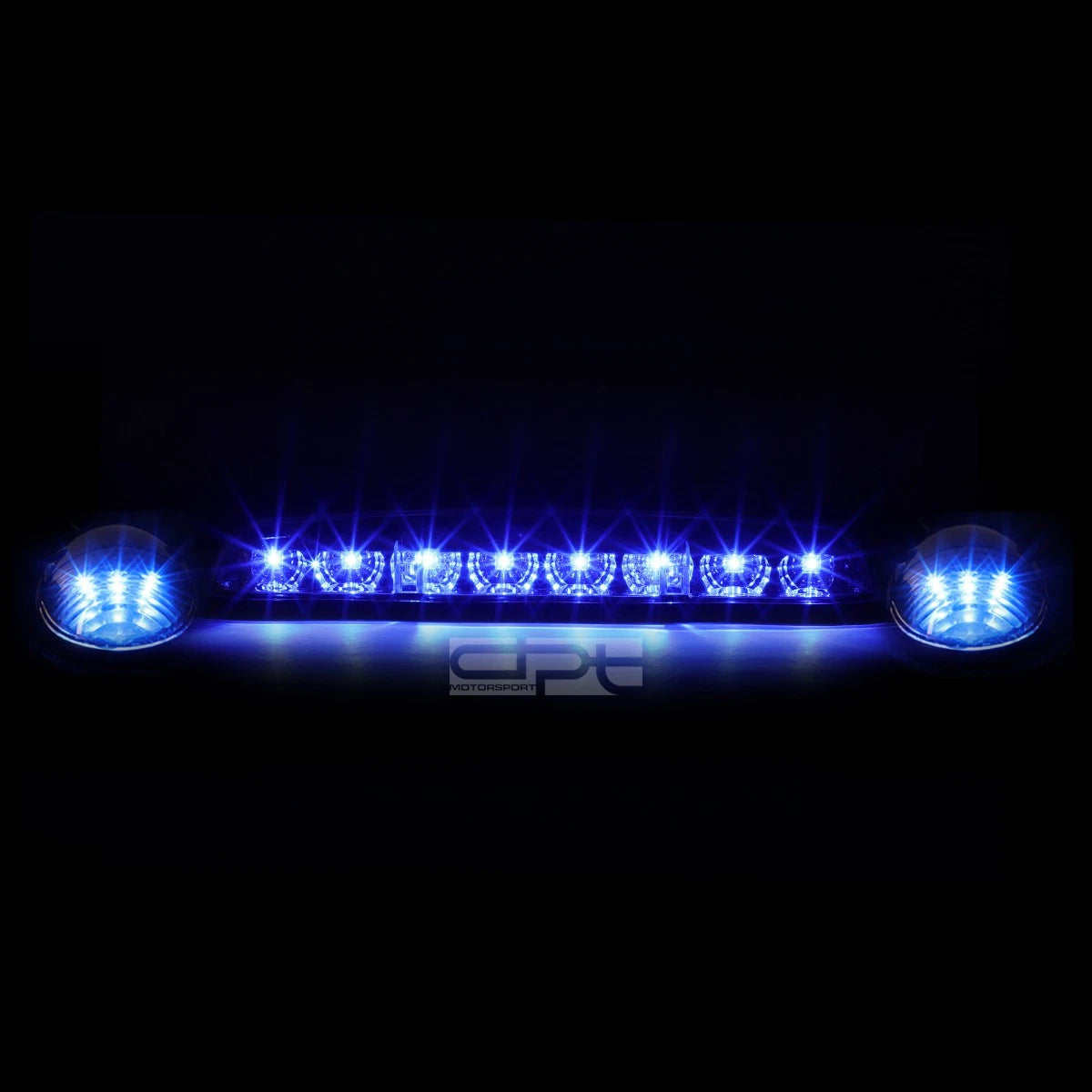 3Pcs Blue LED Cab Roof Running Light for Silverado Sierra (2002–2007)