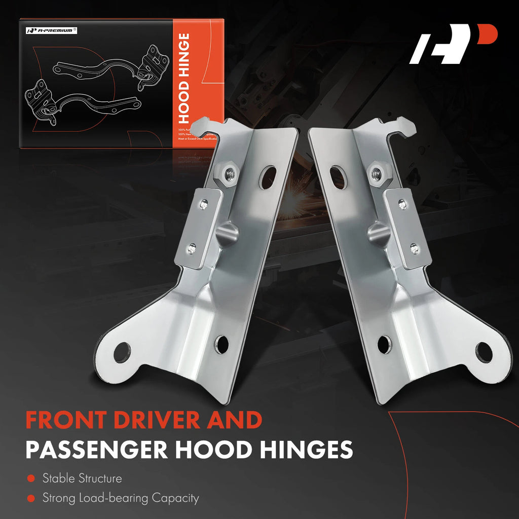2X Hood Hinge for Jeep Grand Cherokee (2011–2022) Dodge Durango