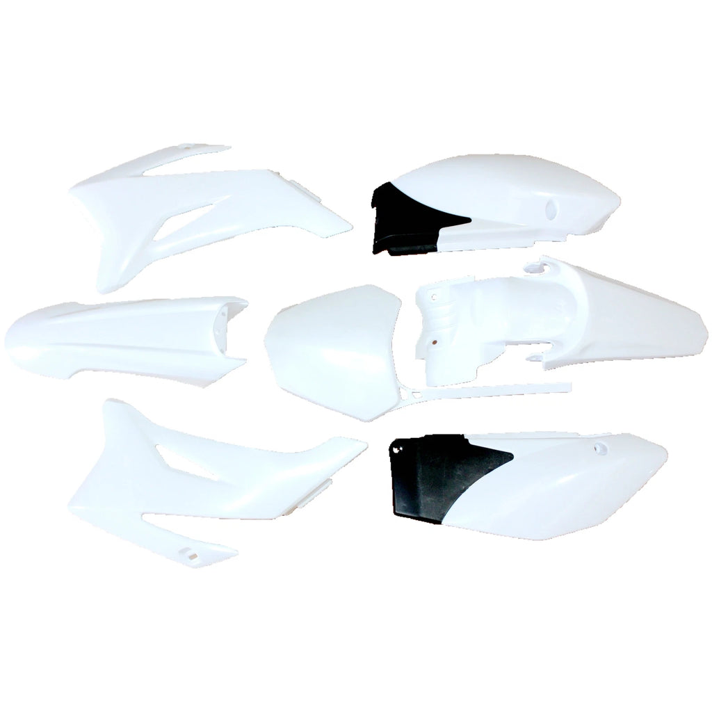 Fender Kit for TTR110 140c 150cc PITPRO Trail Dirt Bike (White)