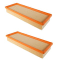 Set of 2 Air Filters 143-3300 for Mercedes W203 W113 C230 C240 C300 (2000–2007)