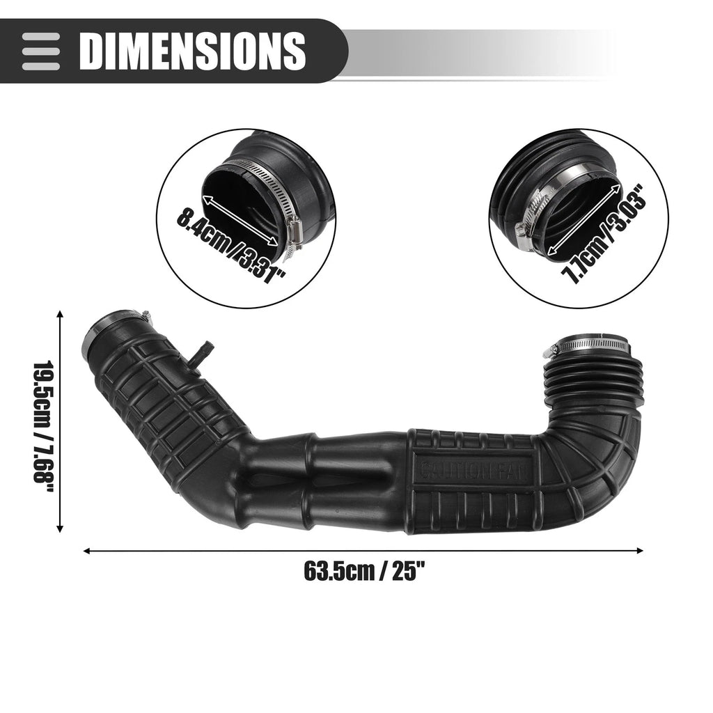 Air Intake Hose Tube with Clamps for Ford Ranger 3.0L V6 (1992–1994)