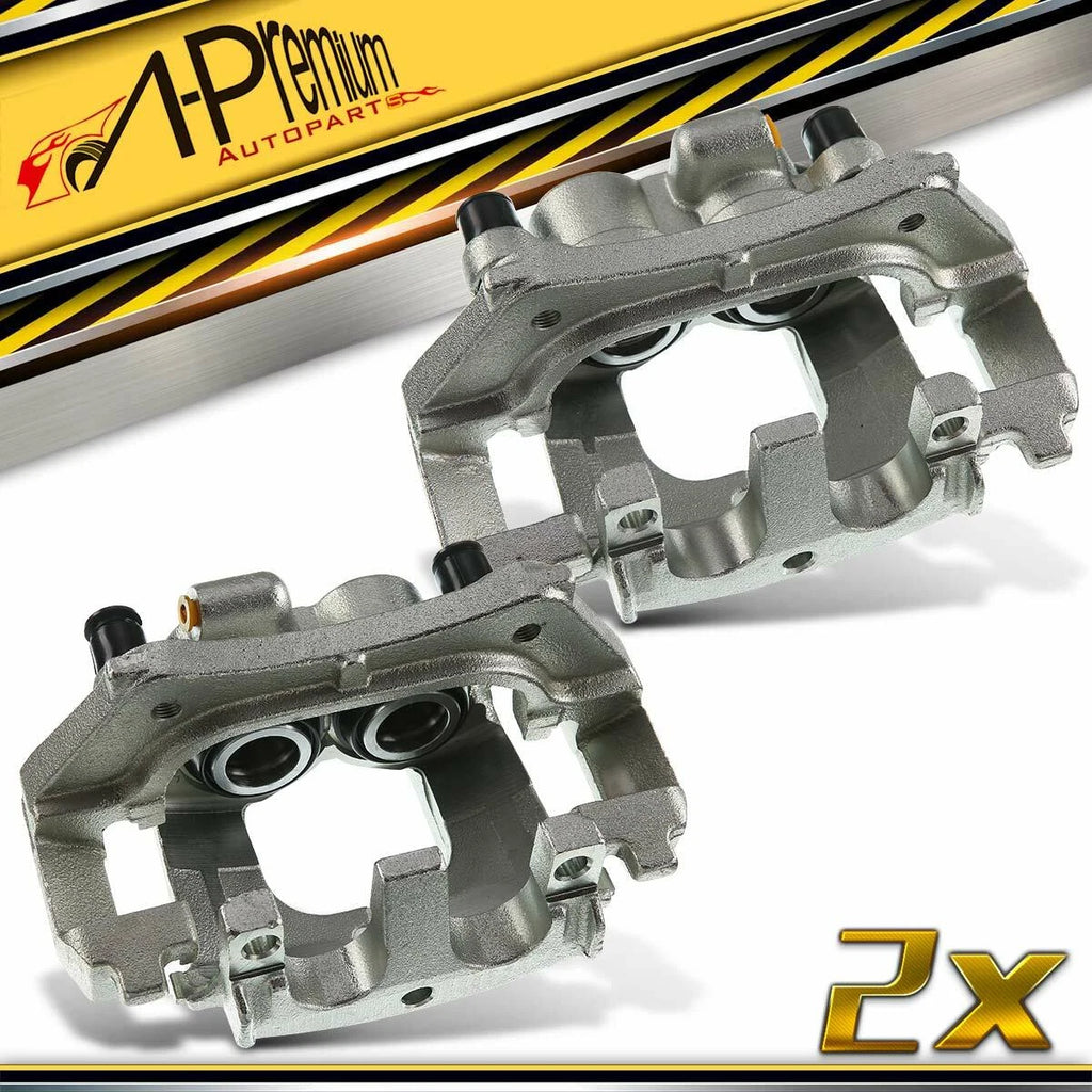 Pair Front Brake Calipers for BMW X5 (2011–2018) X6 (2008–2018)