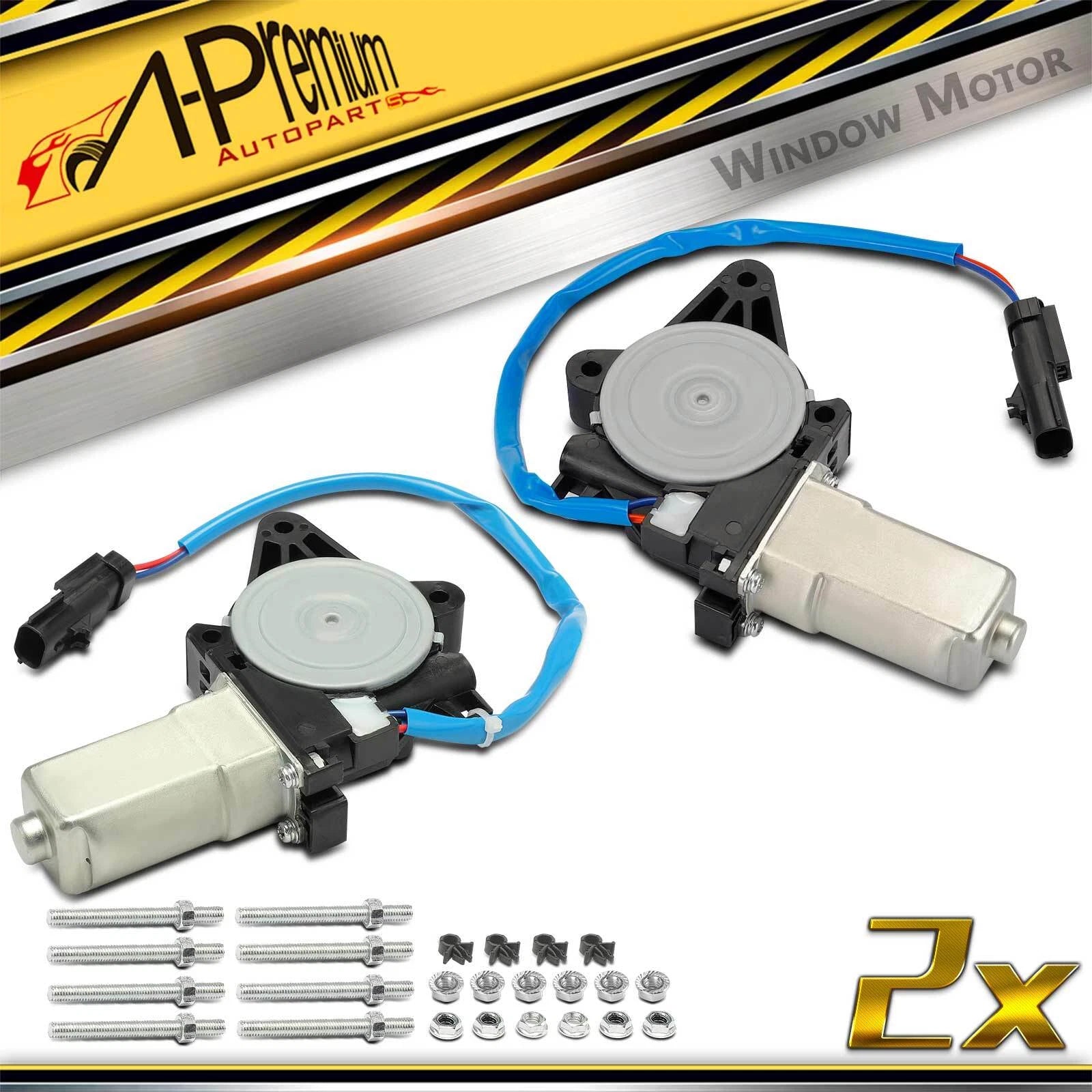 2X Front or Rear Window Motor for Jeep Cherokee (1997–2001)