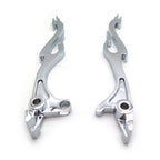 Chrome Brake Clutch Flame Lever Set for Kawasaki Vulcan 1500 1600 (87-09)