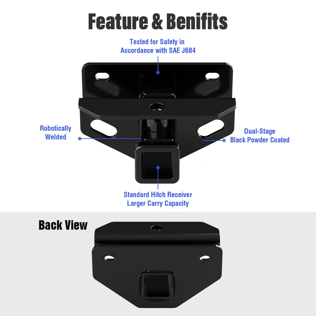 Towing Hitch Receiver Class 3 for Ram 1500 (2003-2024)