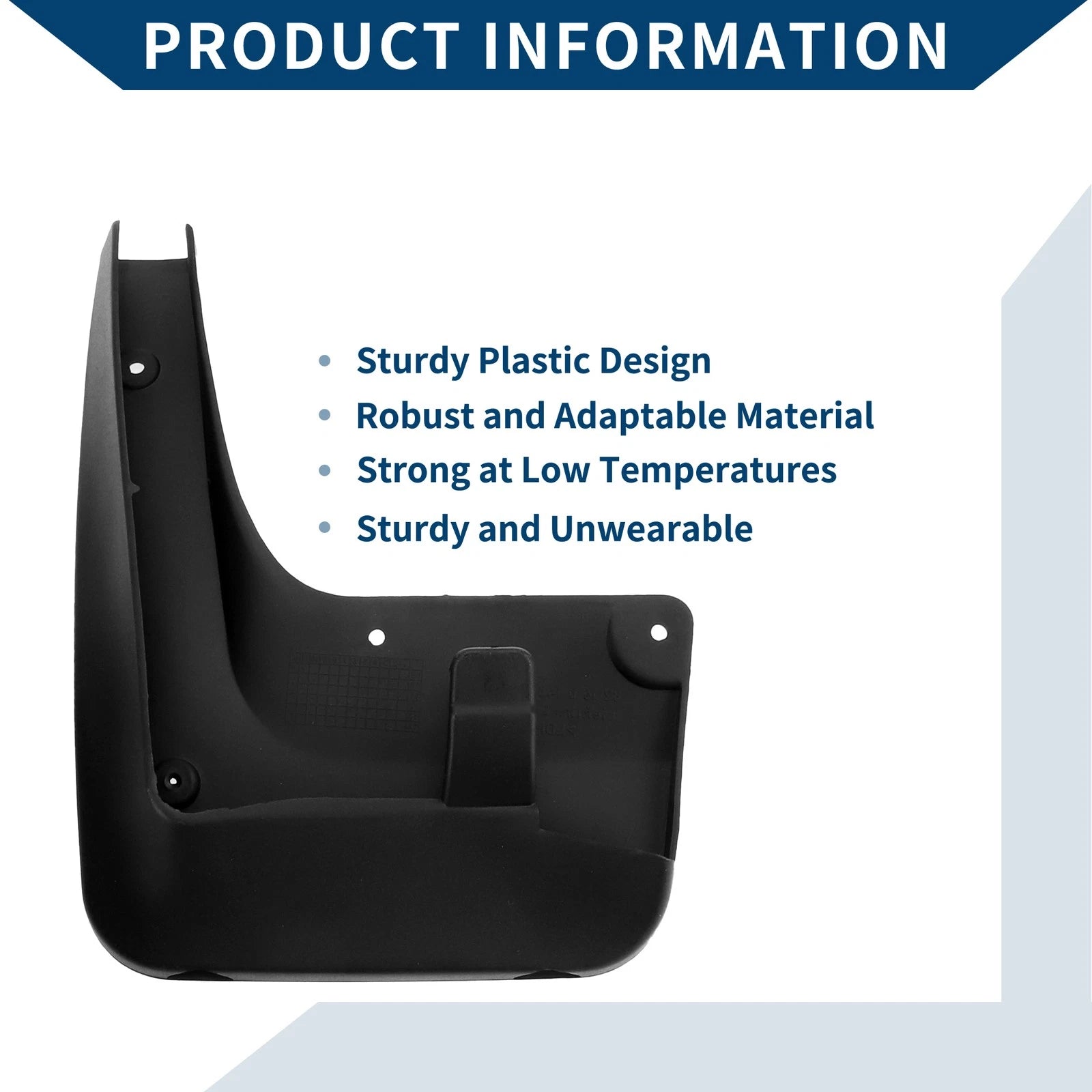 Set of 4 Mud Flaps Splash Guards for BMW 5 Series E60 (2005–2010)