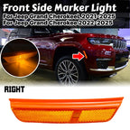 Amber LED Side Marker Light for Jeep Grand Cherokee L (2021–2025)
