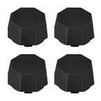 Set of 4 Black Center Wheel Hub Caps for Polaris Sportsman 570 SP (2015–2025)