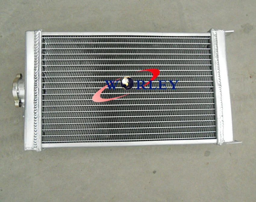 Aluminum Radiator & Fan for GAS Shifter Kart, Go Kart (3 Row)
