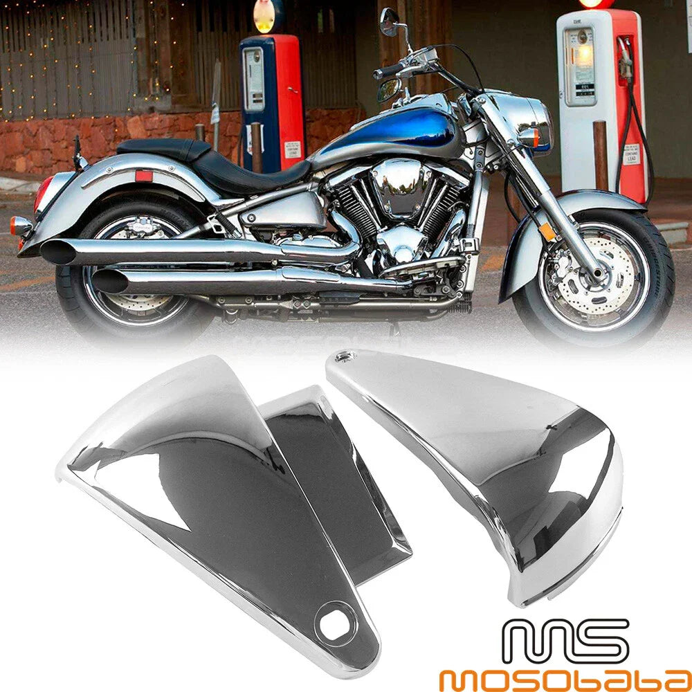 ABS Battery Cover Side Fairing Panels for Kawasaki Vulcan VN400 VN800 (1995-2006)