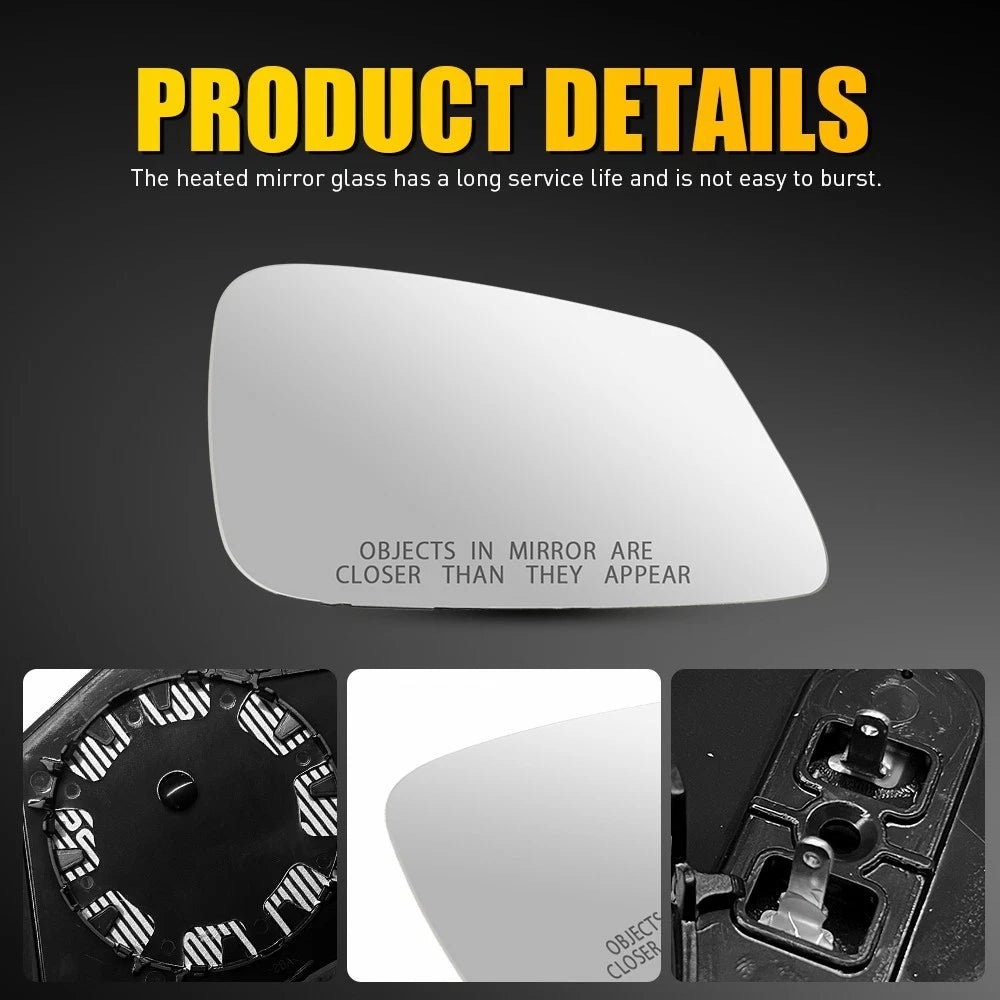 Heated Side Mirror Glass for BMW 320i 328d 328i 428i (2012-2018)