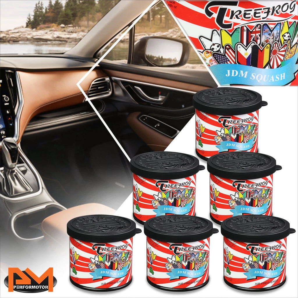 6X Treefrog 80g JDM Squash Scent Air Freshener Deodorizer for Car