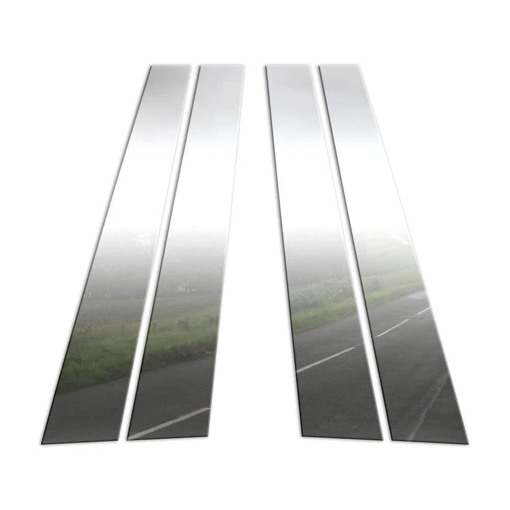 Diamond Grade 4pc Stainless Steel Pillar Post Covers for 2009-2014 Hyundai Equus