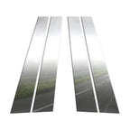 Diamond Grade 4pc Stainless Steel Pillar Post Covers for 2009-2014 Hyundai Equus