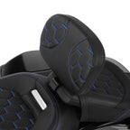 Backrest Pad for Harley Electra Road Glide (2009–2023) Black Blue