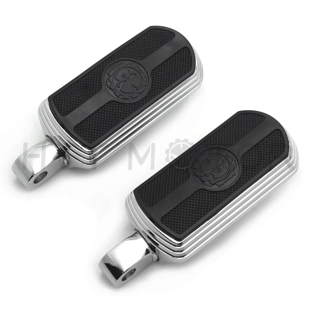 Skull Rubber Footpeg for Suzuki Boulevard Intruder S83 VS1400 Marauder 800 VZ800