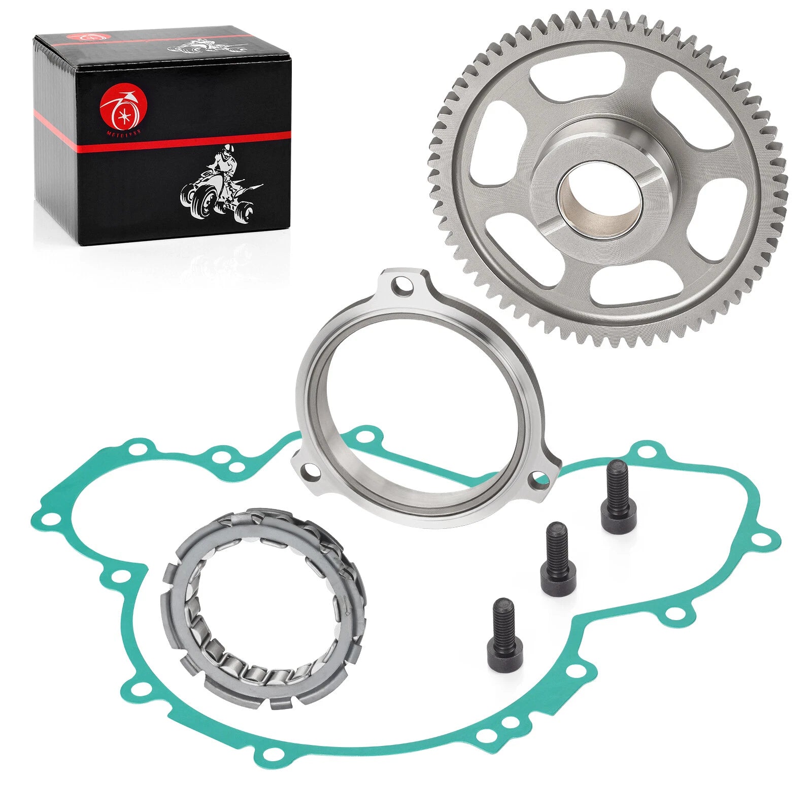 One Way Bearing Starter Clutch Gear Gasket Bolt for Polaris RZR 4 XP 900 (2012)