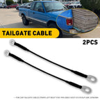 Set of 2 Tailgate Cables for Chevy S10 Pickup GMC Sonoma (1994–2004)