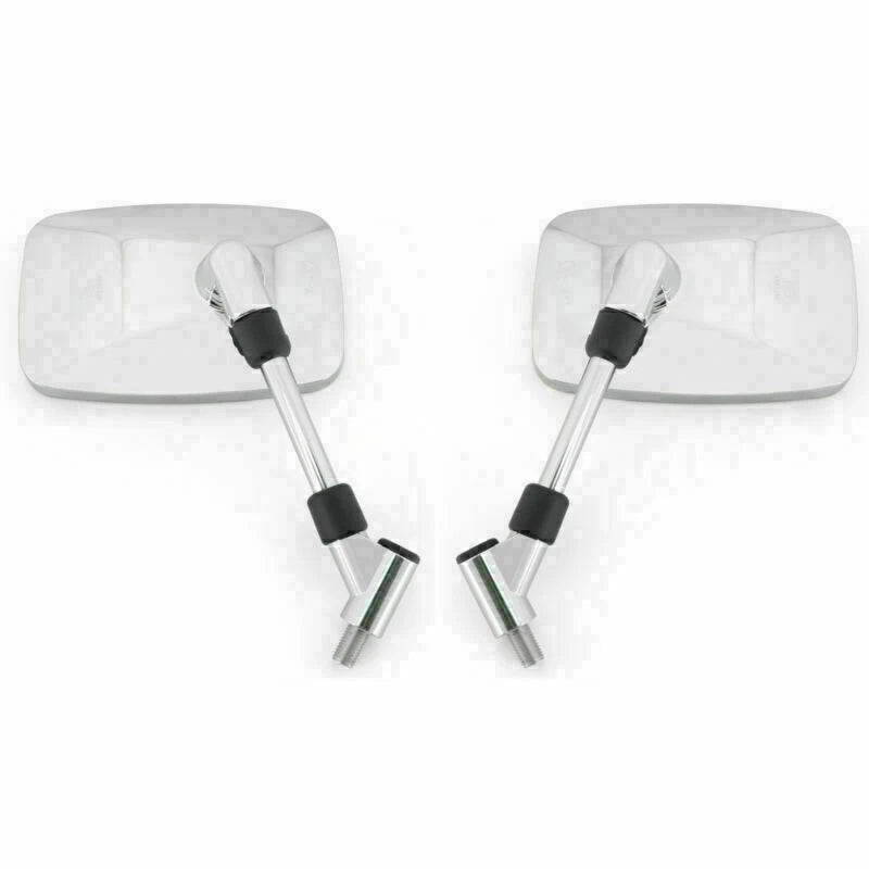 Rectangular Rear View Mirrors for Suzuki VS600 VS750 VS800 VL800 VZ800/VL1500 (1990–2008)