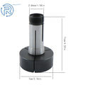 3" Step Collet Fixture for Precision Lathe (1/2-20 UNC Thread)
