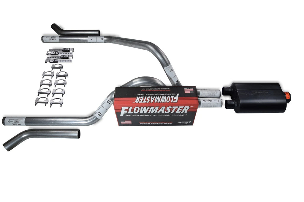 Dual Exhaust Kit for Dodge Dakota (1997–2005) - 2.5" Flowmaster Super 40