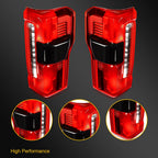 Tail Light Assembly for Ford F-250 F-350 Super Duty (2023–2024) w/Blind Spot Pair