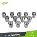 Set of 12 ER32 Spring Collets for CNC Milling Lathe Engraving Machine