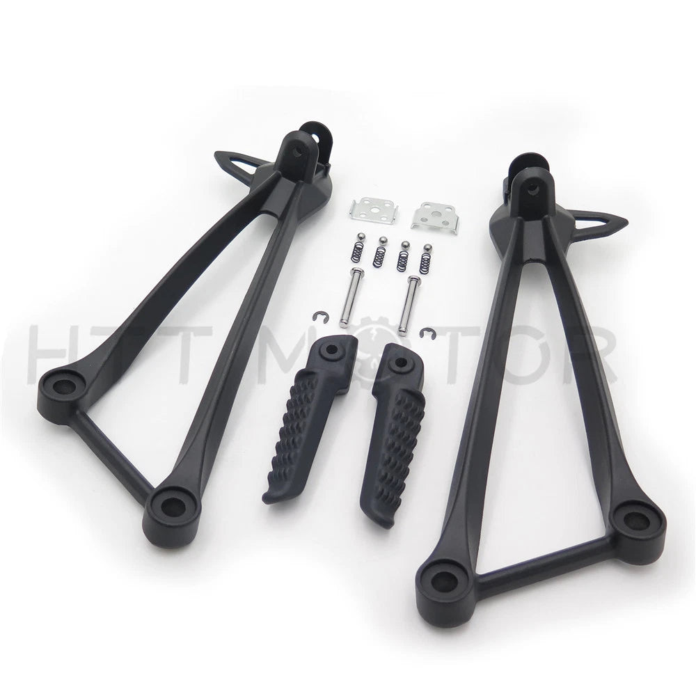 Rearsets Rear Set Foot Rest Pegs for Kawasaki ZX10R (2008–2014) ZX6R (2011–2014) Black