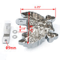 Chrome Skull Head Horn Cover for Harley V-Rod (1992–2020)