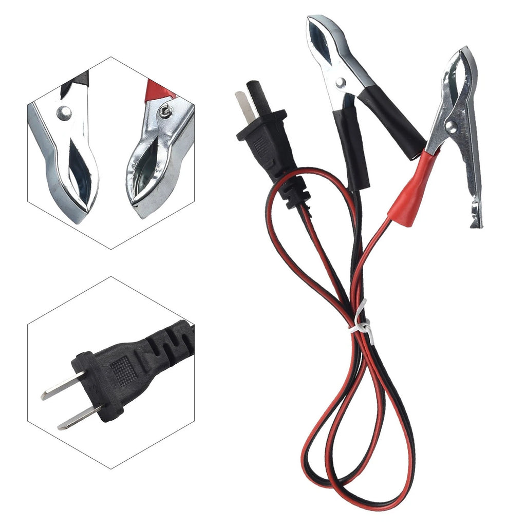 Generator Charging Cable for DC 12V Battery (Set of 2)