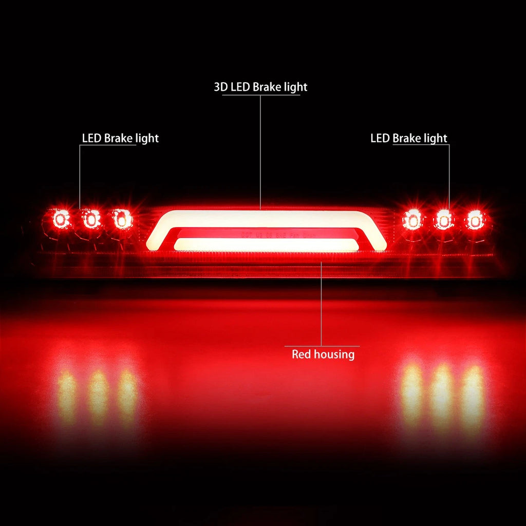 3D LED Bar Third Tail Brake Light for Tahoe Yukon XL Suburban (2000–2006)
